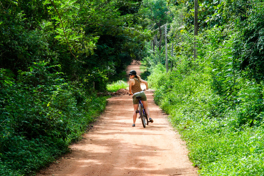 Biking